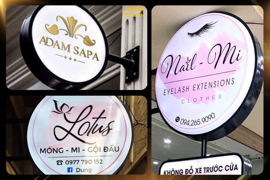 Biển LED Khải Nguyên thiết kế đúng nhận diện thương hiệu