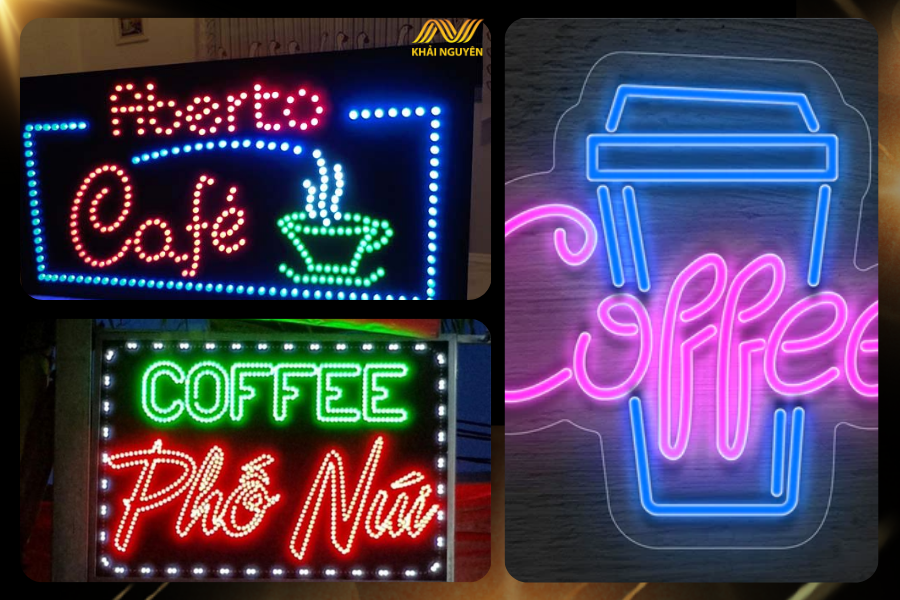 Biển vẫy LED rất rực rỡ sinh động