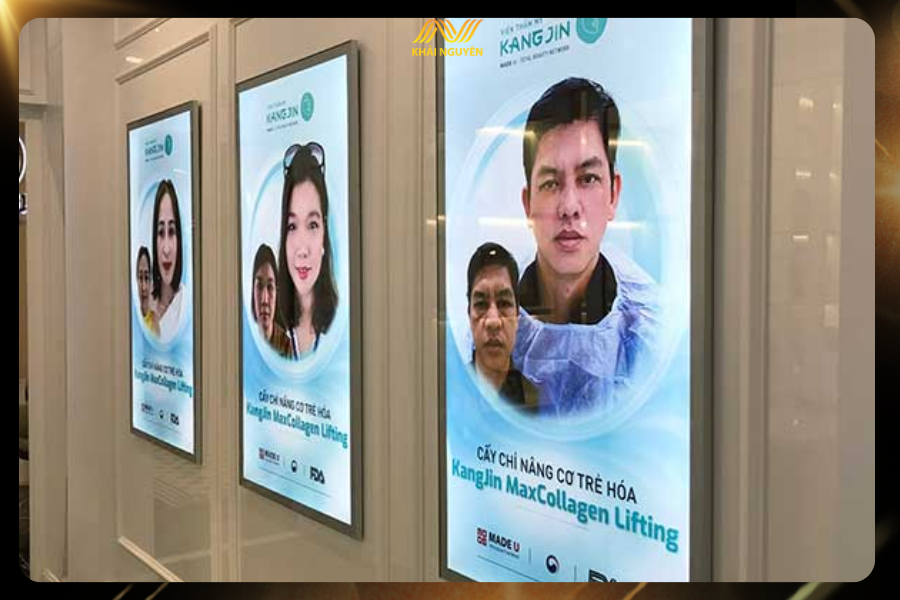 Hộp đèn siêu mỏng thường có thiết kế tinh tế