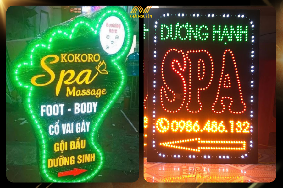 Biển vẫy Led thu hút khách từ xa