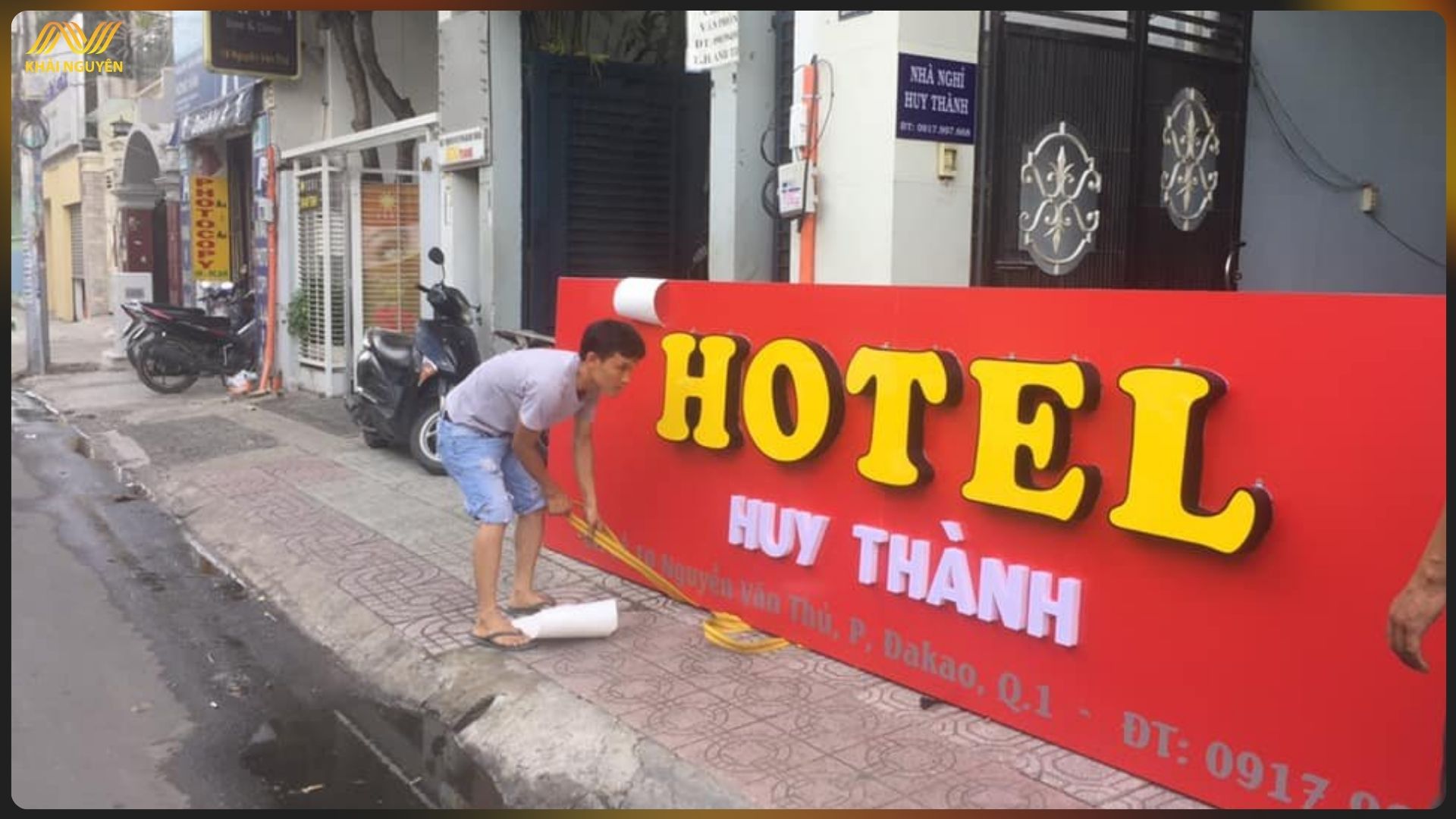 Cách chọn biển vẫy nhà nghỉ phù hợp