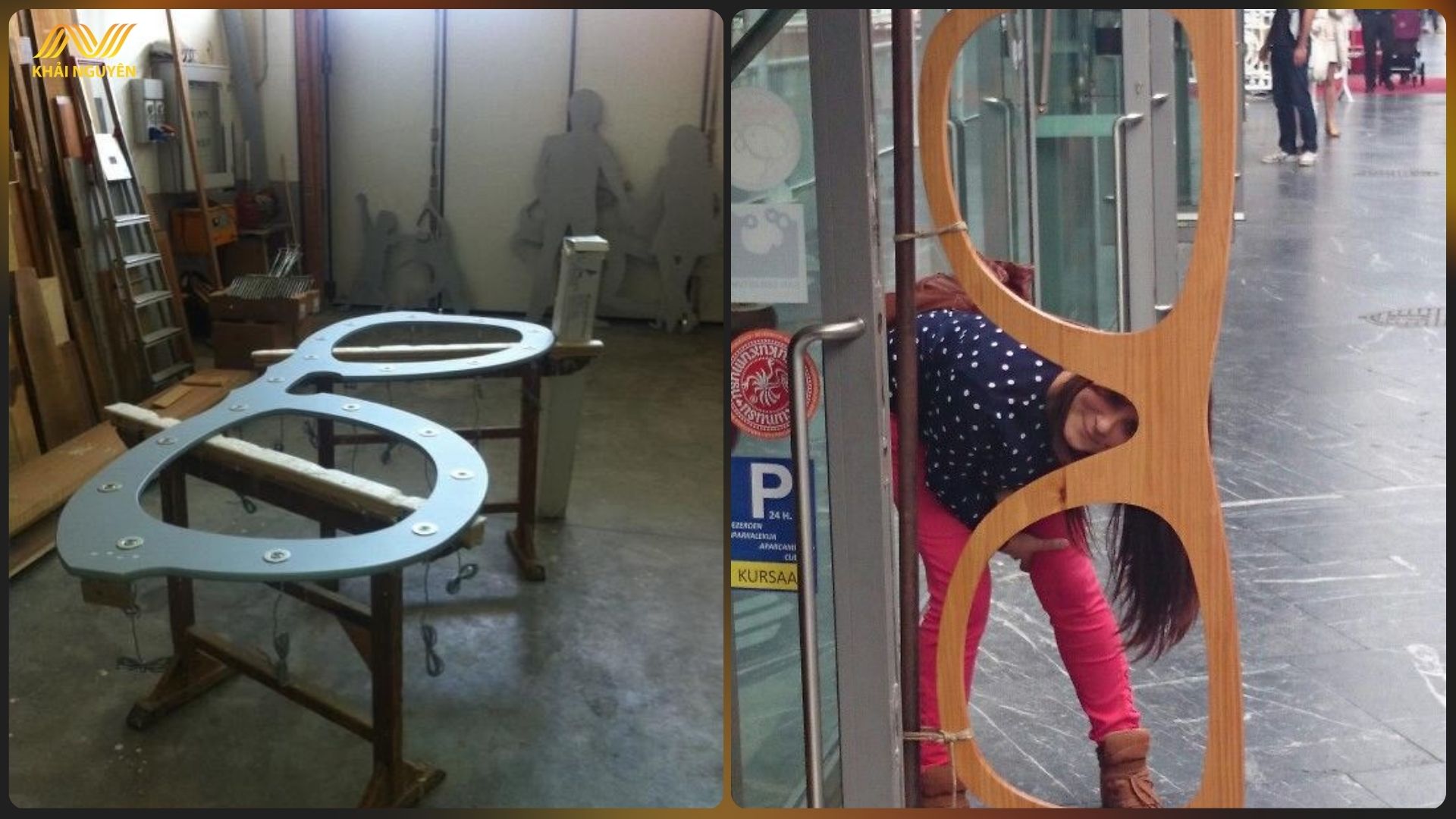 Kinh nghiệm làm biển vẫy kính mắt đẹp – đúng chuẩn quảng cáo