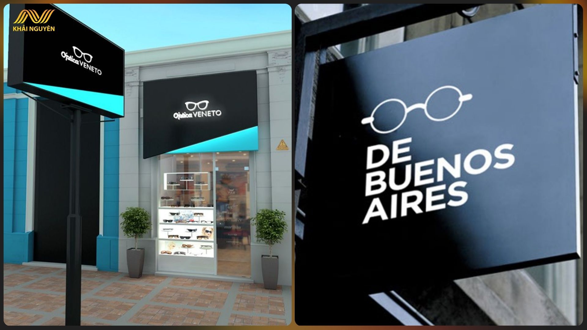 Giá làm biển vẫy kính mắt bao nhiêu? Có đắt không?