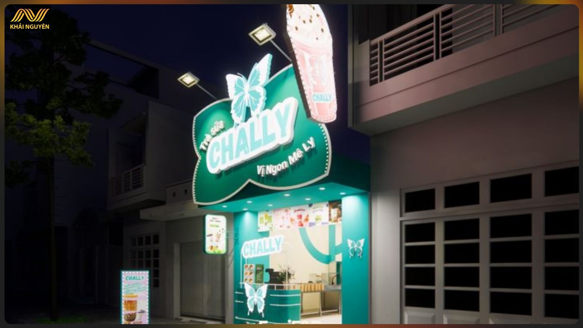 Màu sắc biển vẫy nhẹ nhàng được nhiều chủ tiệm yêu thích