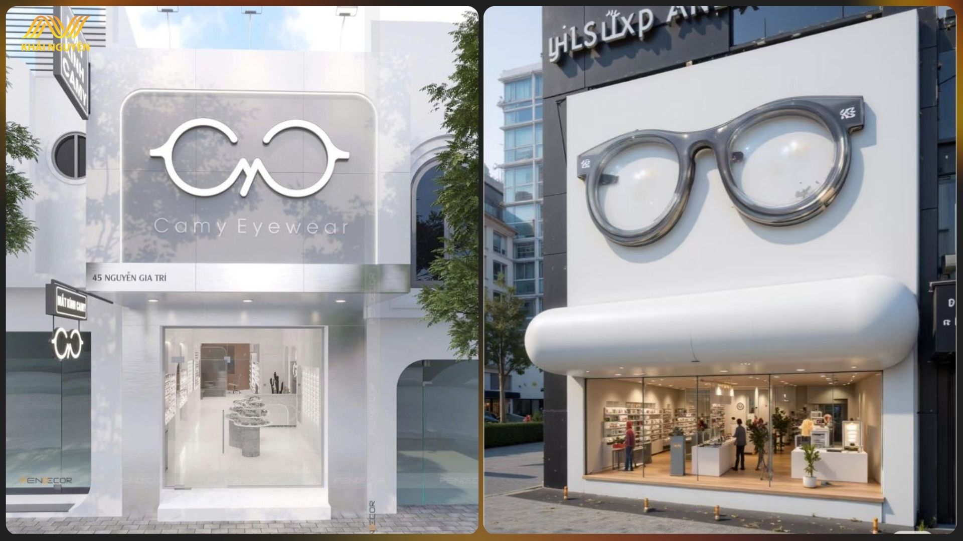 Lợi ích nổi bật của biển vẫy kính mắt trong kinh doanh