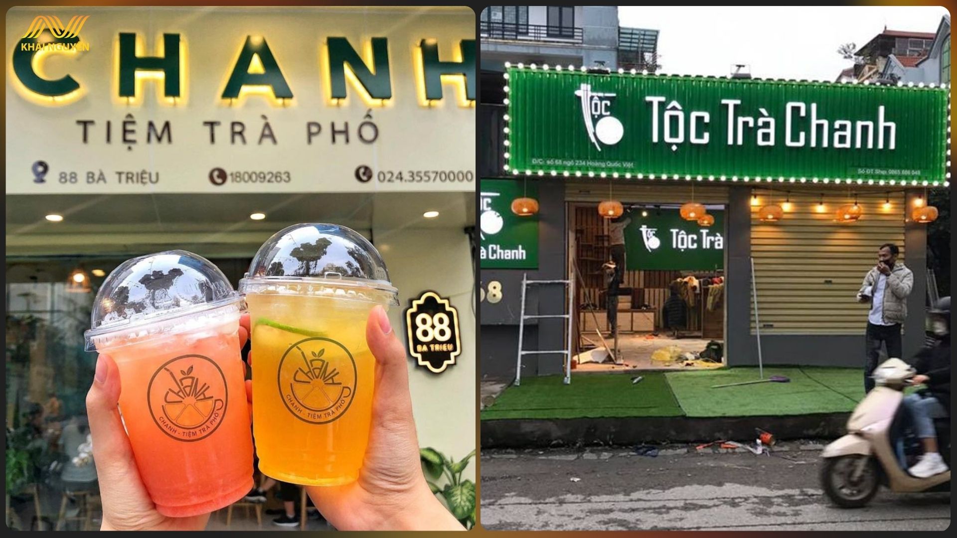 Biển vẫy đẹp cũng là yếu tố giúp thu hút khách hàng 