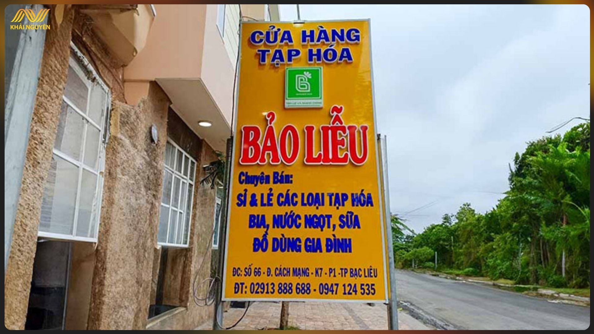 Biển hiệu alu chữ nổi bền đẹp theo thời gian