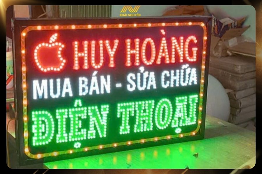 Biển vẫy khung kim loại có thời gian sử dụng lâu dài