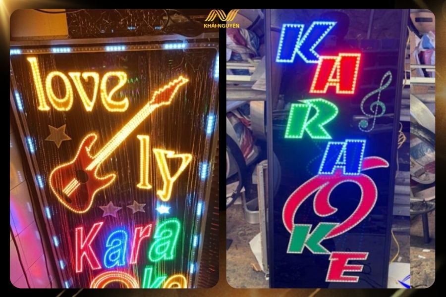 Nên chọn màu sắc rực rỡ phù hợp quán Karaoke