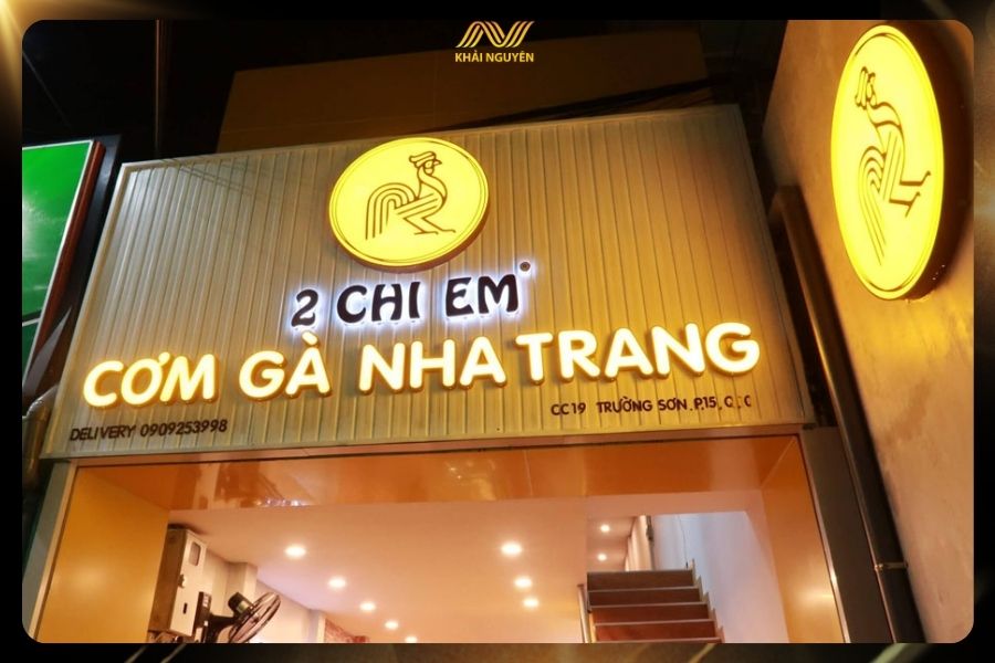 Biển quảng cáo đưa thẳng thông điệp món ăn dễ nhớ