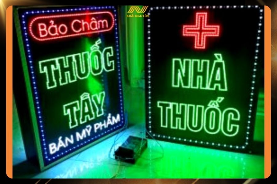Biển vẫy dường như không thể thiếu ở các quầy thuốc
