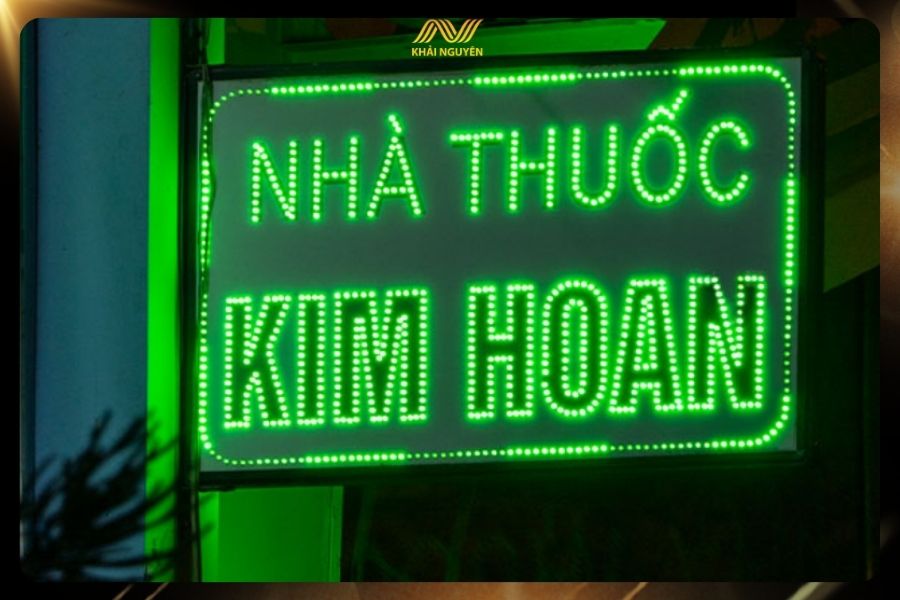 Biển vẫy đèn LED có hiệu ứng đèn thu hút