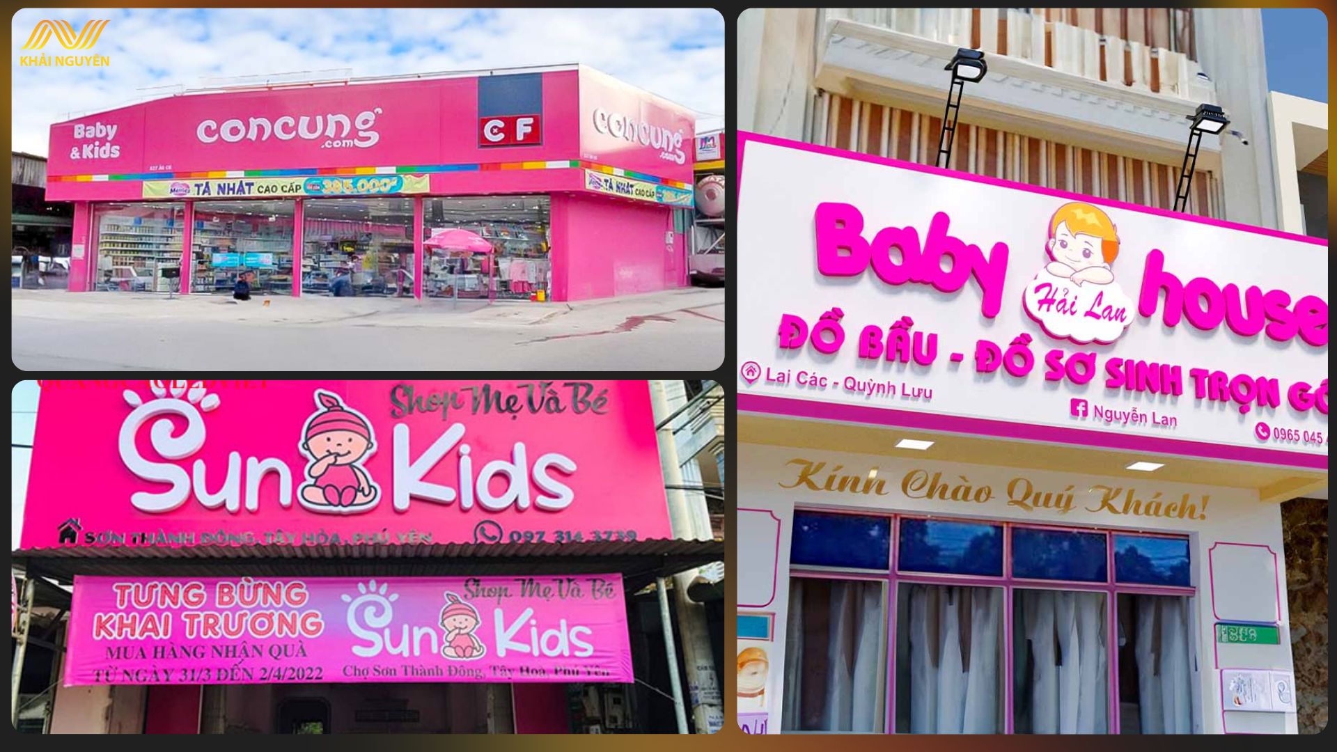 Biển chữ nổi alu bền đẹp theo thời gian