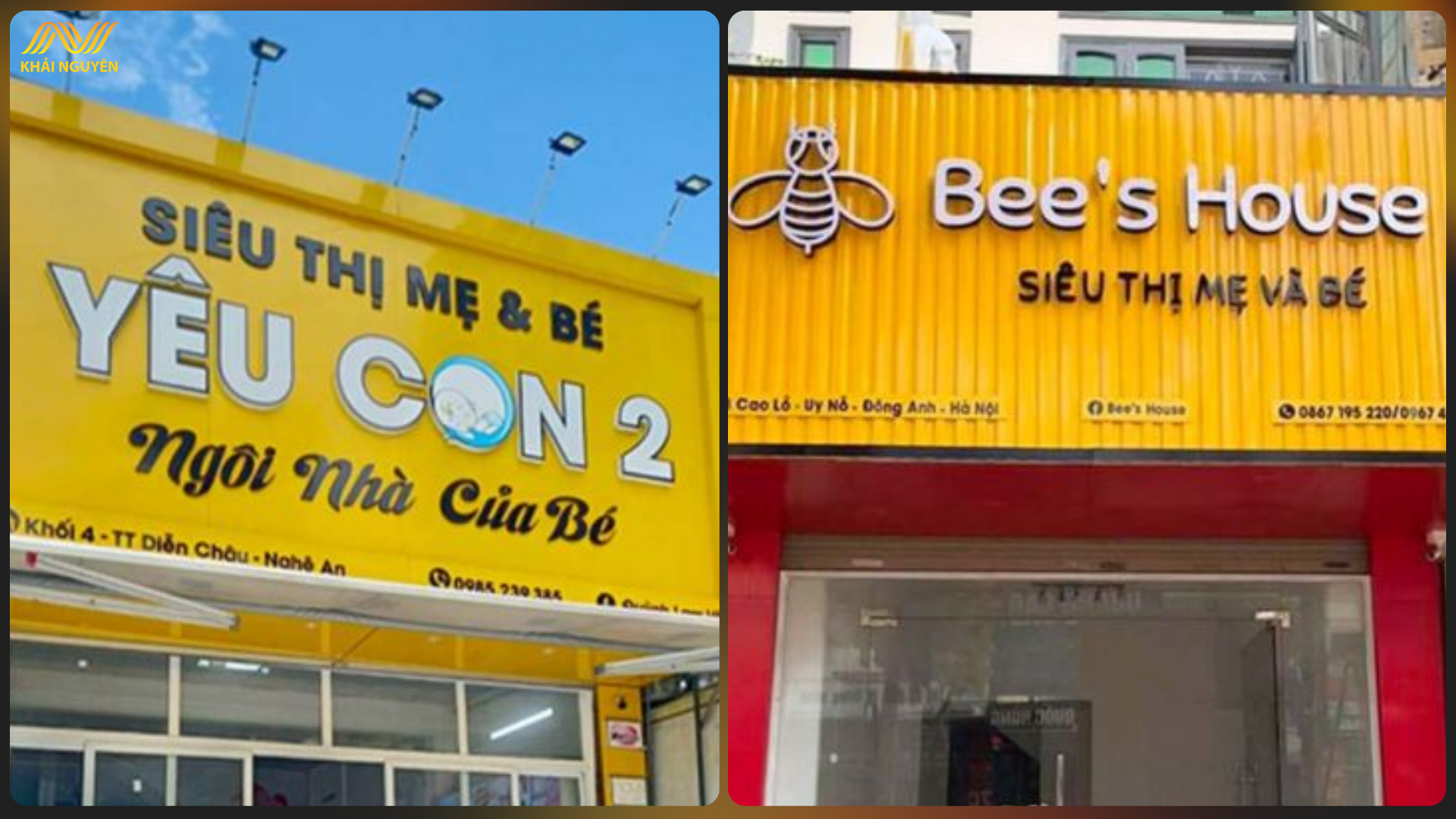 Biển vẫy chữ inox sang trọng tạo cảm giác uy tín