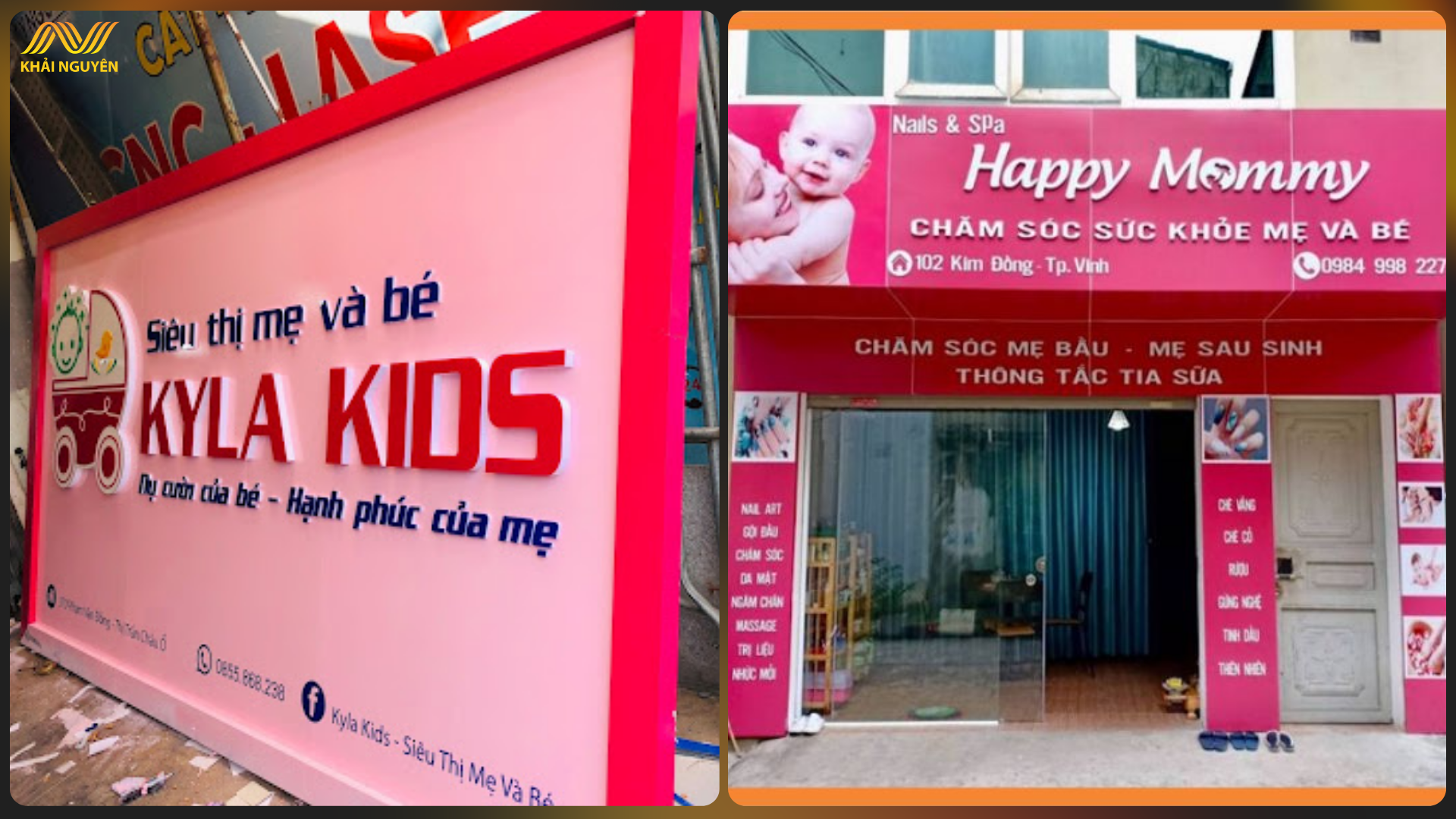 Lựa chọn kích thước, chất liệu phù hợp với cửa hàng