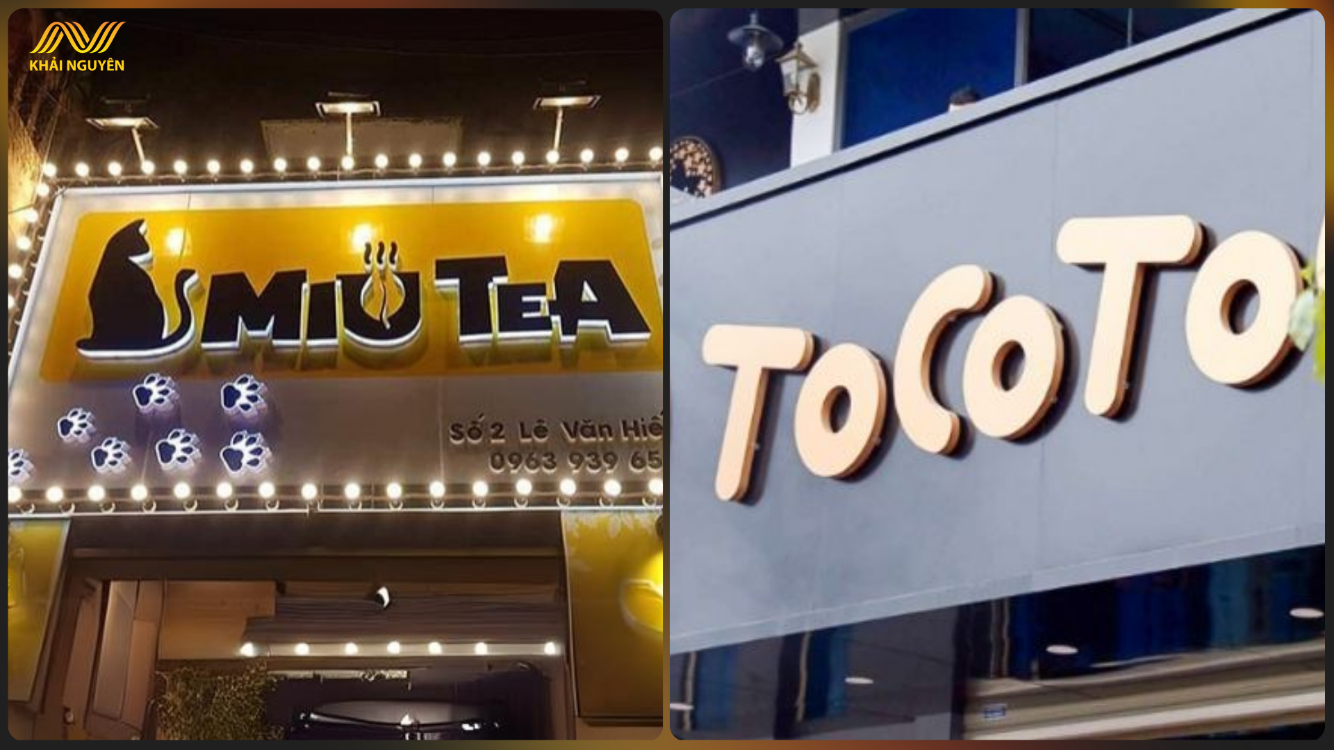 Biển LED Khải Nguyên – Thiết kế & thi công đa dạng mẫu biển