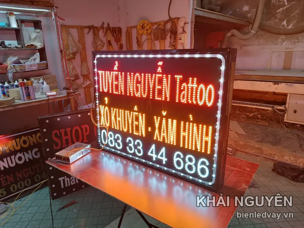 Mẫu biển vẫy phun xăm và dịch vụ liên quan – 30 hình thực tế