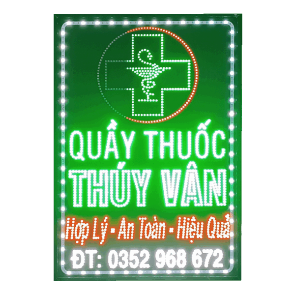 Bảng LED 2 Mặt Treo Dọc – Nhà Thuốc