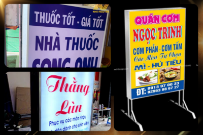Thi Công Hộp Đèn Quảng Cáo Chuyên Nghiệp, Bền Đẹp, Giá Tốt, Nhiều Mẫu Mới