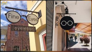 Biển vẫy kính mắt