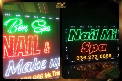 Biển vẫy LED thu hút ánh nhìn khách hàng
