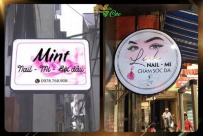 Khải Nguyên thiết kế thi công nhiều loại biển vẫy