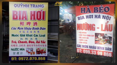 Hệ thống đèn led sẽ giúp thu hút sự chú ý của khách hàng