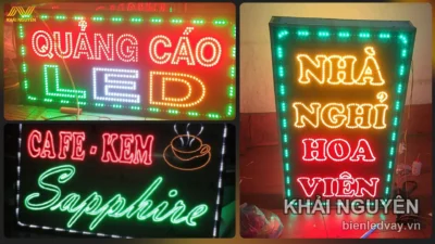 Biển LED Vẫy: Mẫu LED Rời, Cách Chọn Và Báo Giá