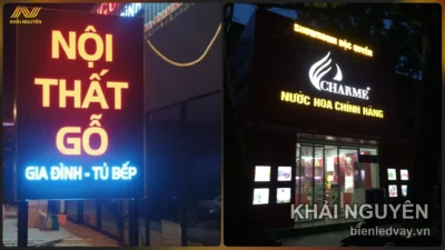 Mẫu biển LED - bien led vay 13 - Khải Nguyên