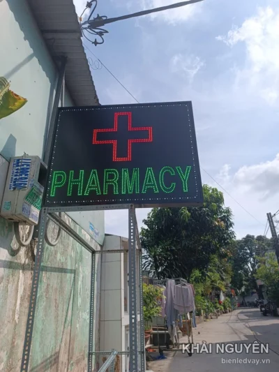 Bảng LED 2 Mặt Nhà Thuốc: Mẫu Thật Và Báo Giá