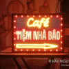 Biển vẫy cafe: mẫu thật, cách chọn và báo giá