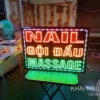 Biển Vẫy Nail: Mẫu Thật Theo Phong Cách Và Cấu Hình