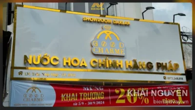 Biển vẫy quảng cáo: cách chọn loại và báo giá